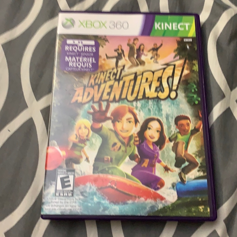 Free with any purchase Kinect Adventures for xbox 360 Kinect